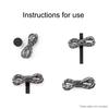 Cable Strap Convenient Self-adhesive Nylon Roll Wire Tidy Fastening Tape for Office