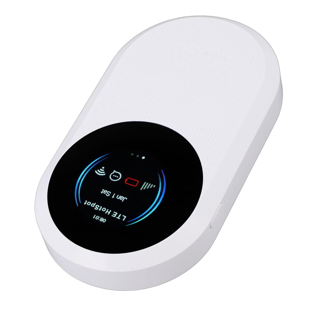 4G LTE Mobile Hotspot Router 3000mAh 300Mbps Portable WiFi6 Hotspot with SIM Card Slot for B1 B3 B5 B7 B8 B20 B38 B40