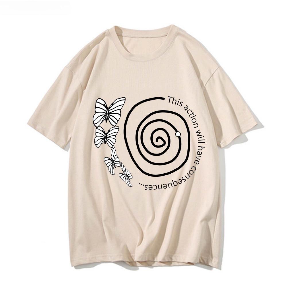 26 Life Is Strange KawaiiCute Anime Tshirts Printing Graphic Cartoon Tshirt Short Sleeve Cotton UnisexWomen Teeshirt Soft