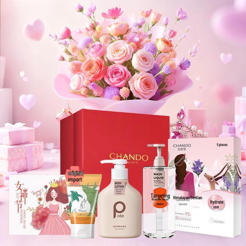 CHANDO Refreshing Skincare & Wash Gift Set