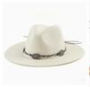 Ethnic Panama Hat Women Men Breathable Wide Brim Straw Sun Protection Beach Caps England Style Church Sombrero Hombre Caps