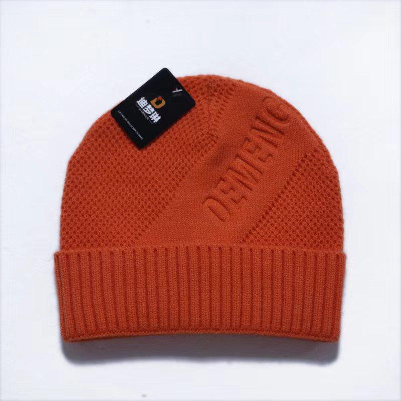 

Зимняя шапка Мужская теплая шапка с защитой ушей Флисовая вязаная шапка Теплая модная шапка Осенне-зимняя утолщенная шерстяная шапка average size