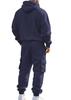 Men's 2025 Autumn/Winter Casual Multi-Pocket Half-Zip Hoodie and Sweatpants Set