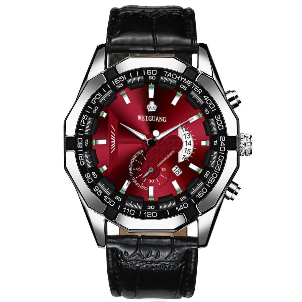 New Waterproof Luminous Men's Quartz Wristwatch - Trendy Korean Style, Fully Automatic, Domineering Design.
