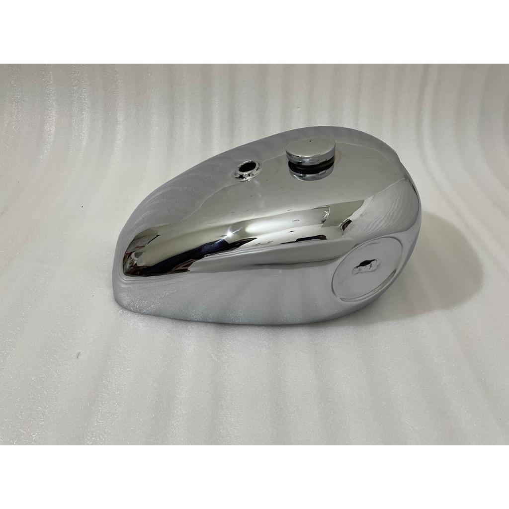 BSA B33 2 Gallon Swinging Arm Steel Chrome Petrol Gas Tank + Cap 1955 |Fit For