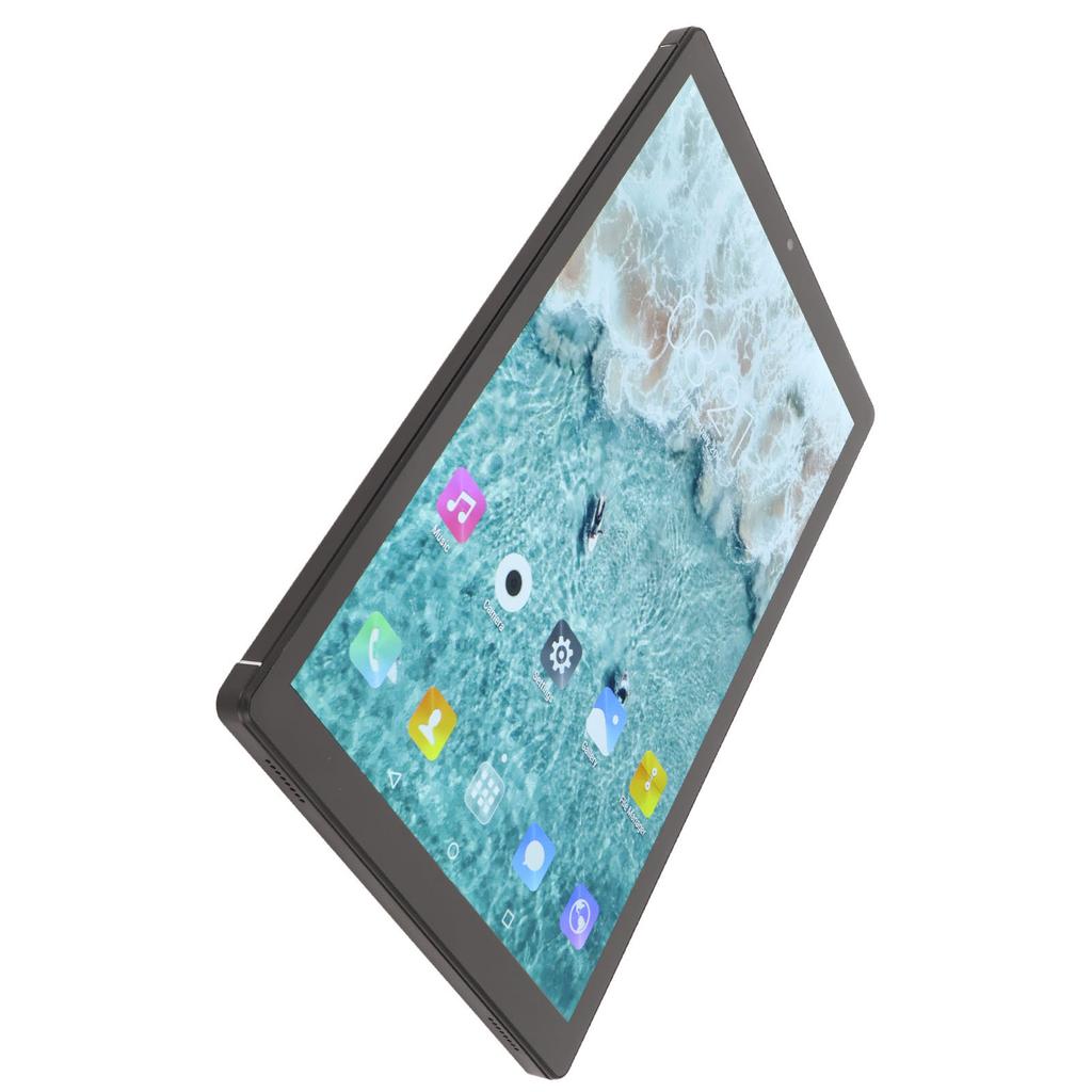 10.1 Inch Tablet 4GB RAM 64GB ROM 2.4G 5G WiFi Support Dual Cards Dual Standby Calling Tablet for Android 12 100‑240V