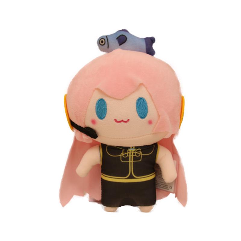 25cm Q Version Hatsune Miku Fufu Plush Doll Anime Peripheral Cute Stuffed Doll Decoration Girl Birthday Gift