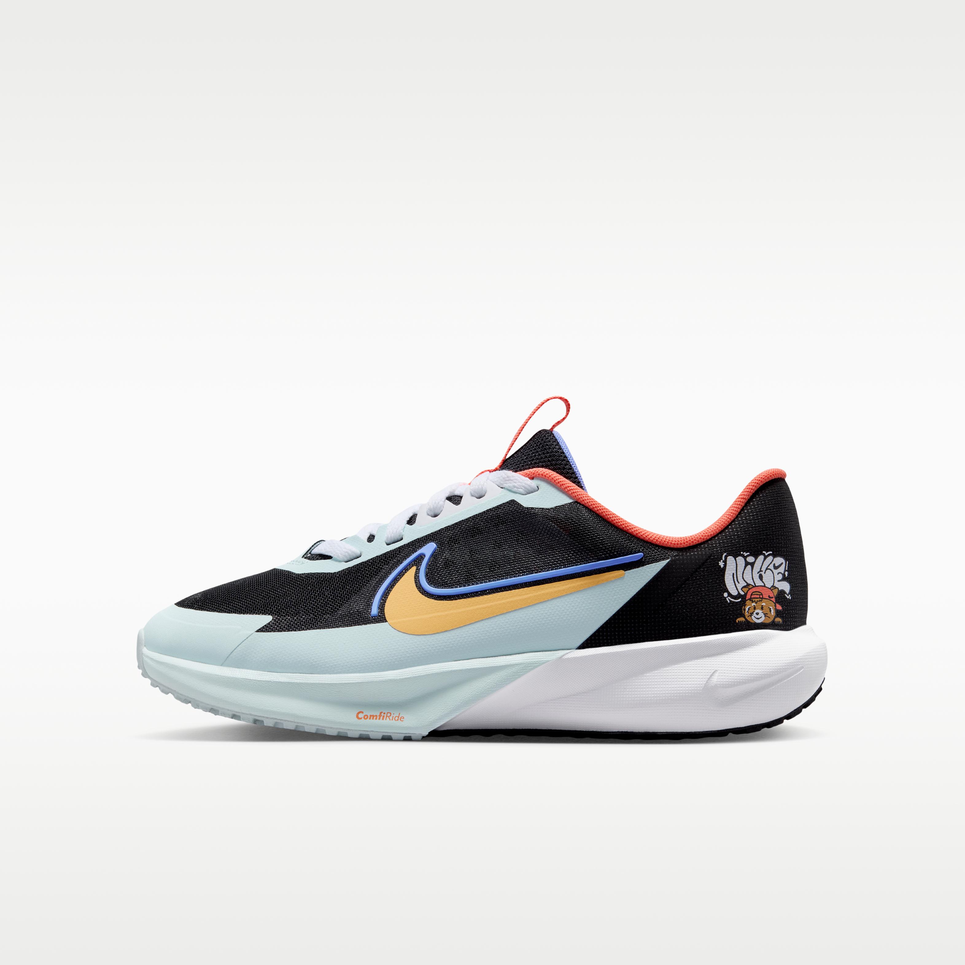 Nike Sonic Fly Black Glacier Blue Topaz Gold (GS) 37.5