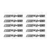 3D Metal Car Audio Styling Sticker Decoration Auto Emblem Decals For Mercedes Benz Amg W205 W211 W204 W212 W176 W221 W169 W177 WM0