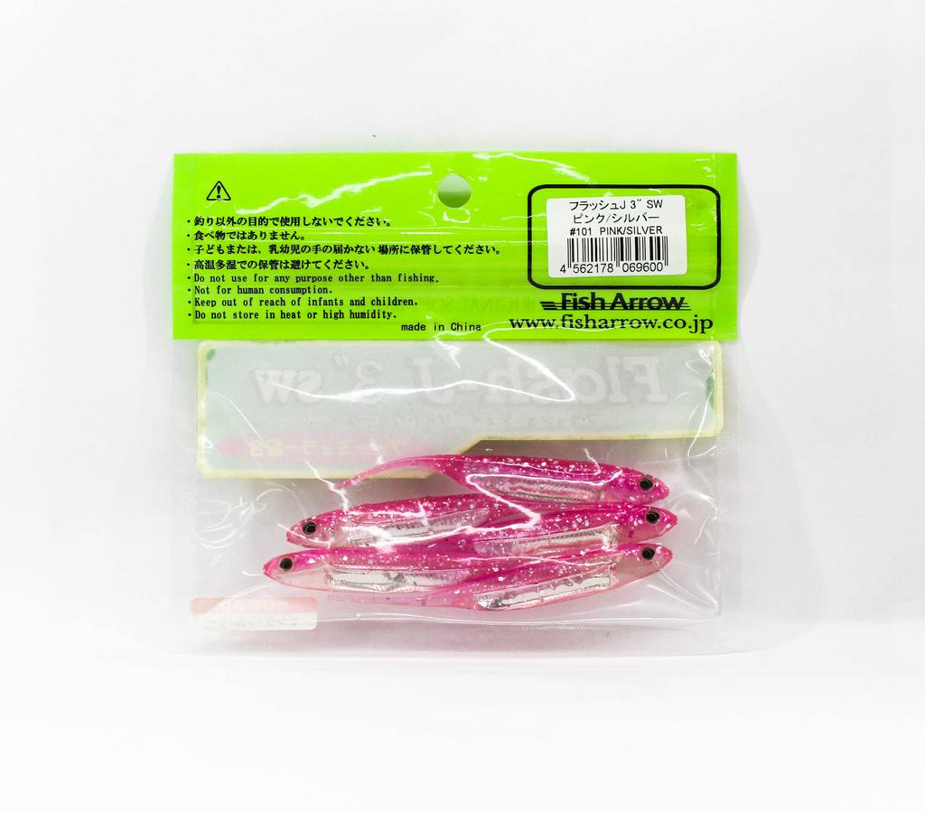 Fish Arrow Przynęta miękka Flash J SW 3 calowa 5 sztuk w opakowaniu #101 (9600)
