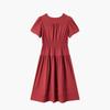 EICHITOO Women's Summer Red Short Sleeve Dress