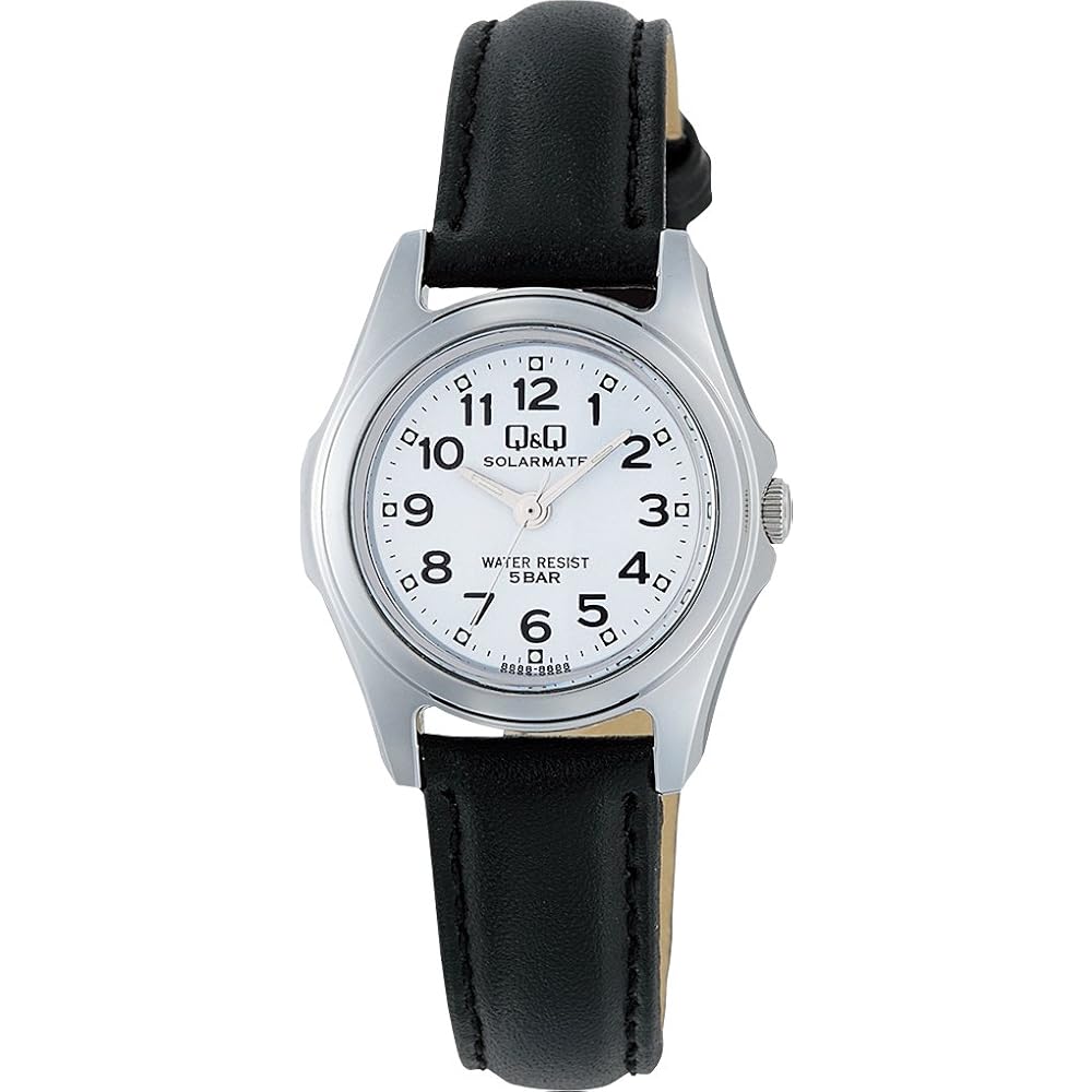 Citizen QQ Analog Solar Watch H009-304 Women s Black Timepiece