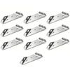 20pcs Multi functional 90 degree right angle fixator Stainless steel corner code with screws Cabinet reinforcement accessories