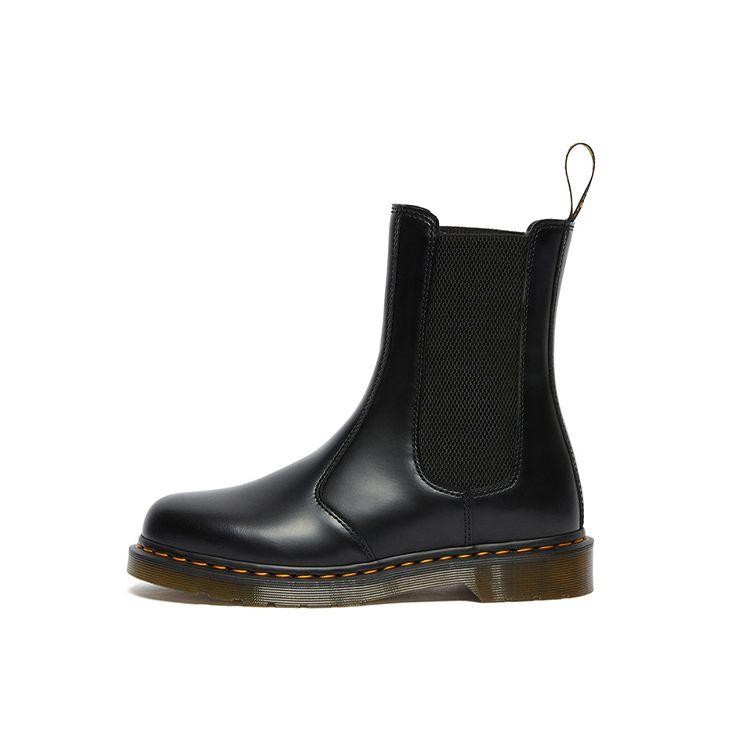 Dr. Martens 2976 Hi Smooth Leather Chelsea Boots Unisex Black 26964001 36