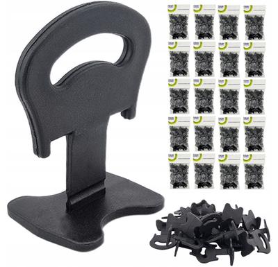 Equal Level Tile Leveling System Set Of 1000 Clips 1.5Mm