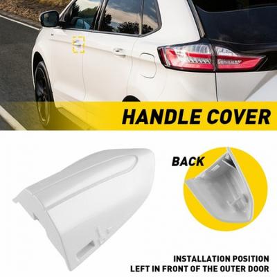 For 2015- Ford Fusion Front Driver Left Side Door Handle Key Cap Cover Bezel