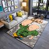Bald Hero Punch Anime Carpet Suitable As a Non-slip Mat for the Living Room or Bedroom Sofa