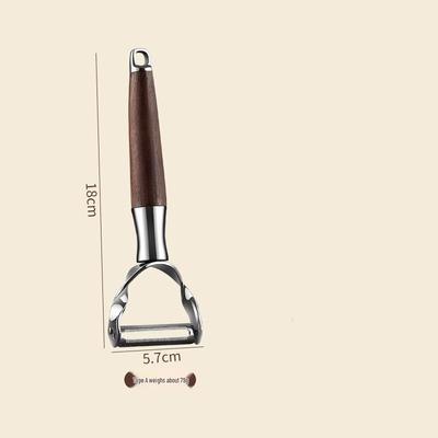 Walnut Wood Fruit & Vegetable Peeler