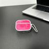 Electroplating Spray Paint Sticker Alligator Pattern for Apple AirPods 1 Earphone Case AirPods Pro 1 Protective Cover