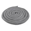 Fire Rope Seal Black Gasket Cord Replacement Rope Seal Wear Fiberglass Material Flexible Construction Long-lasting Performance