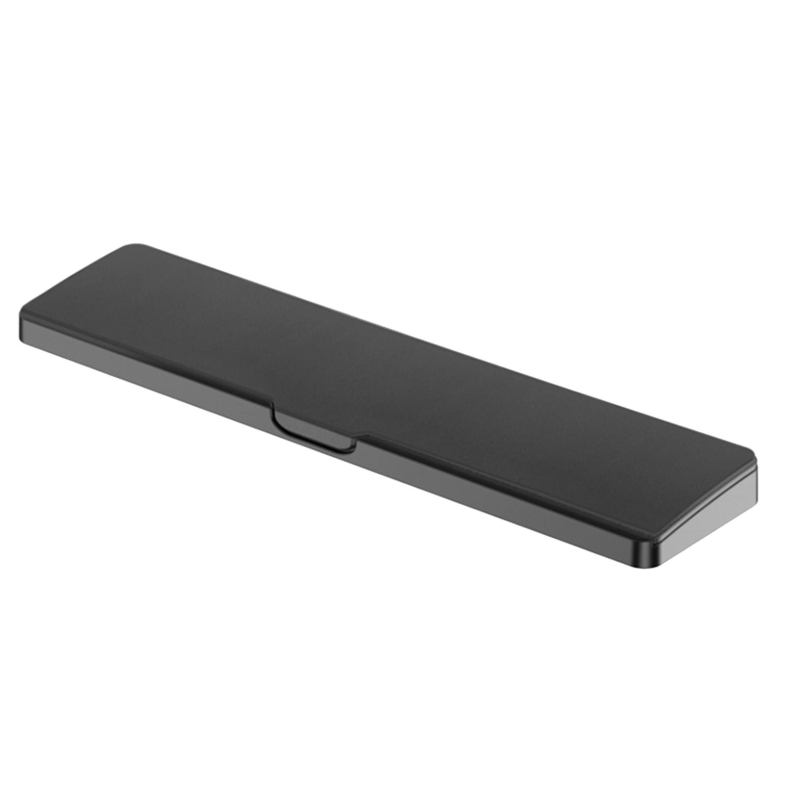 

Мягкая подставка для руки для клавиатуры с мягкой подкладкой для запястья мыши предотвращает скольжение для офисной работы, письма, проектирования, учебы чёрный