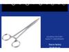 Stainless Steel Veterinary Suture Needle Holder Forceps, Fine & Coarse Teeth, 12.5-18CM