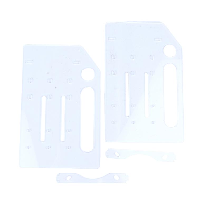 3/4/6/8Layer Hard Drive Cage Hard Drive Bracket For 3.5In Hdd Ssd Diy Storage Acrylic Rack Shelf With Cooling Fan Space
