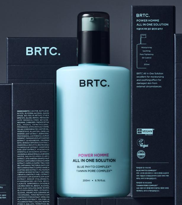 BRTC Power Homme All-In-One Lösung 200ml – Herren Hautpflege Toner + Lotion + Essenz