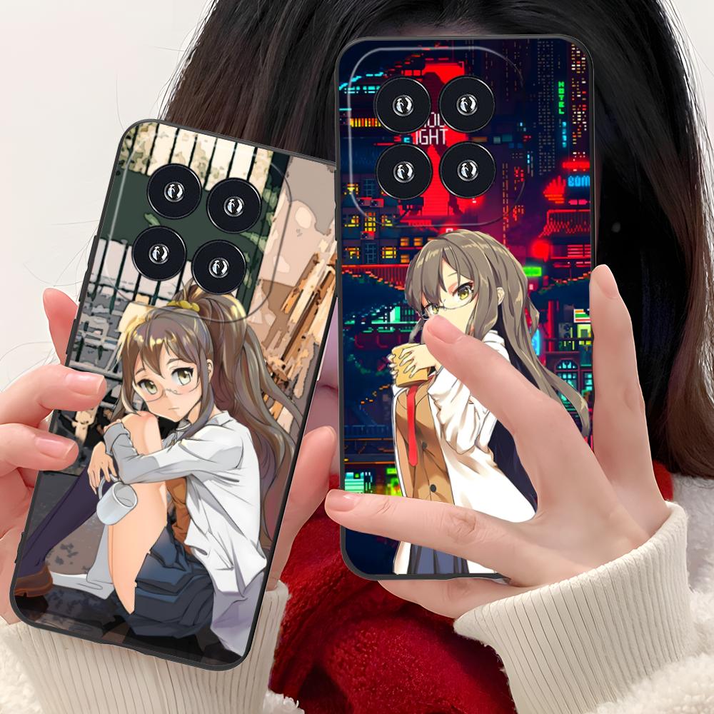 Anime Futaba Rio Mobile Phone Case for Xiaomi 15 14 13 12 Mi 11 T Ultra Lite Pro S X 5G Colorful Printing Cover Cellphones Cover