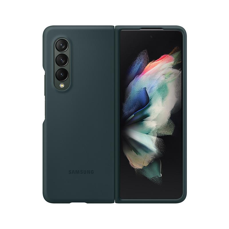 Samsung Originalt silikonetui til Samsung Galaxy Z Fold3 5G Z Fold 3 5G Silikonbeskyttende silikondekseletui