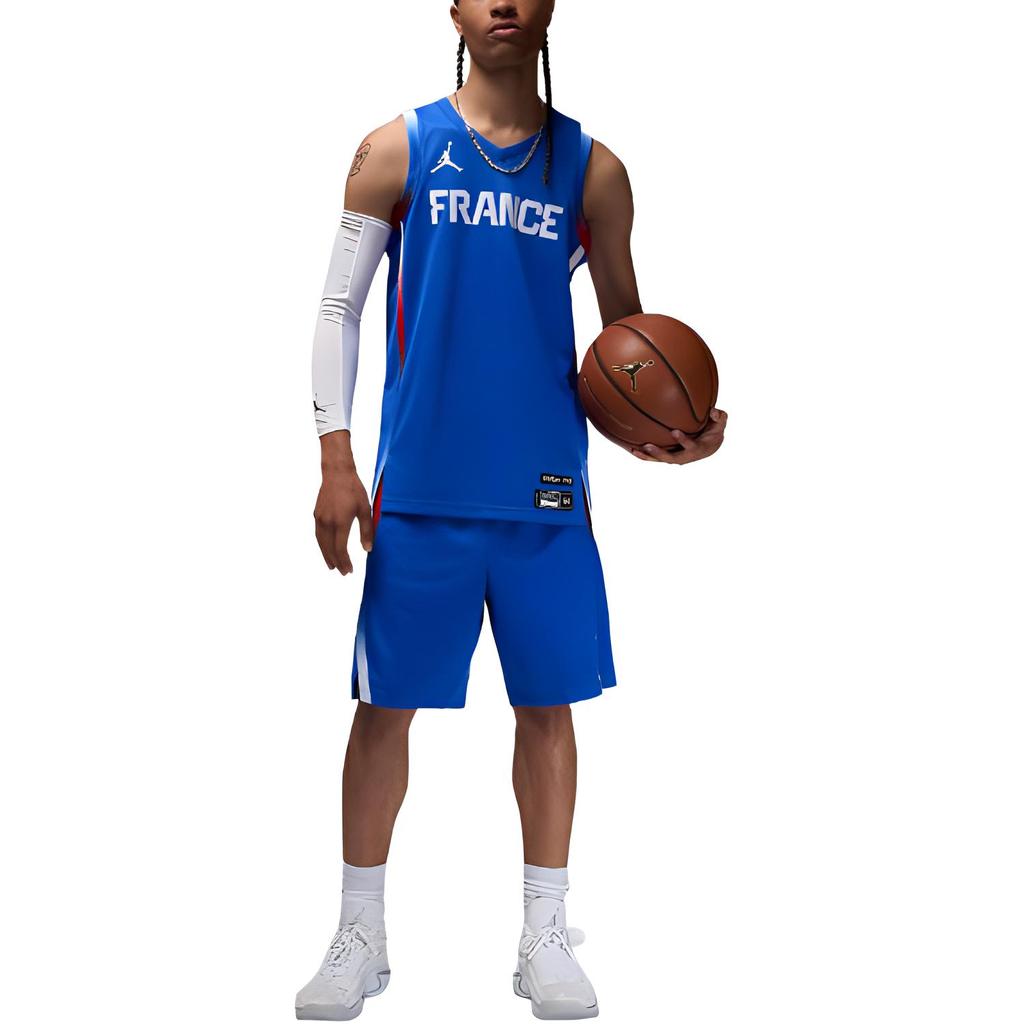 New Jordan Basketball Jerseys Men's Blue FQ0375-405