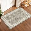 Persian Floor Mat Bathroom Dirt Resistant Floor Mat Easy To Maintain Door Mat for Entrance Foyer