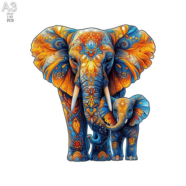 Puzzle Zwierzęce Drewniane Tygrys Drewniane Puzzle Nieregularne Pies Zwierzę Drewniane Puzzle dla Dorosłych Dzieci Ekskluzywny Projekt Inteligentne Puzzle