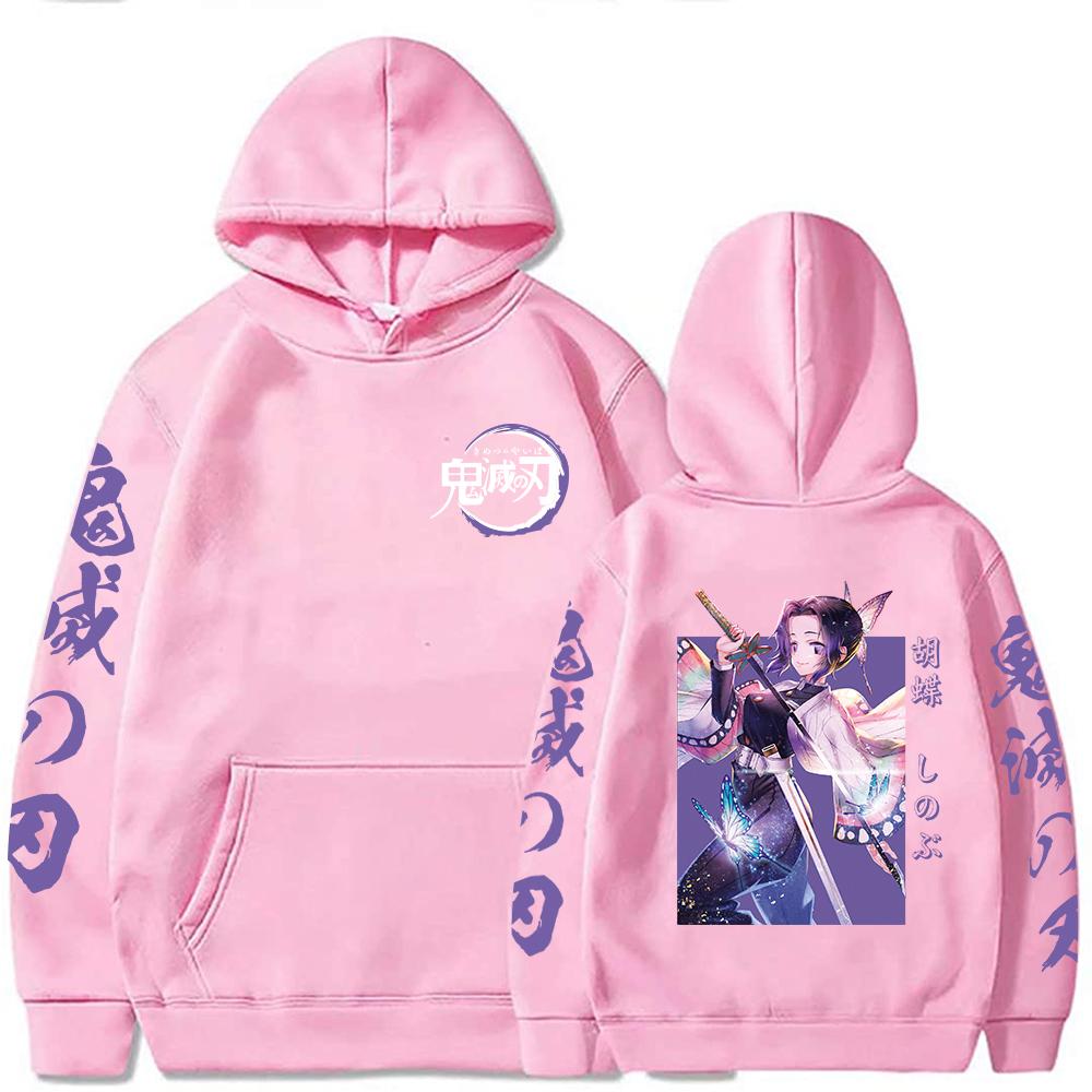 Anime Demon Slayer Pullover Sweatshirt Kamado Tanjirou Printed Men Hoodies Harajuku Kimetsu No Yaiba Sudaderas Mujer Women Hoodies
