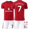 Manchester United Ronaldo #7 Set Tricou Fotbal Copii 130-140 cm Poliester Roșu
