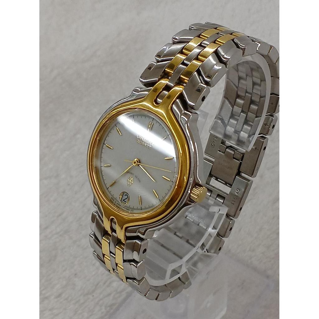 Used ORIENT 22K Electroplate Quartz