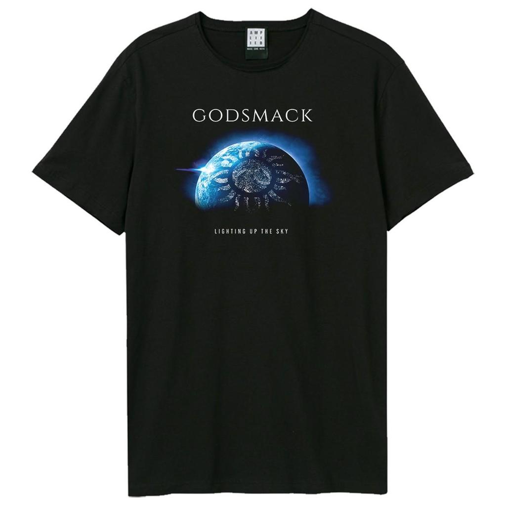 Amplified Unisex Adult Lighting Up The Sky Godsmack T-Shirt