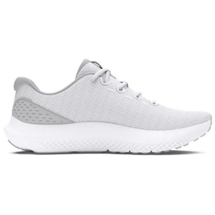 Under Armour Surge 4 Wit Halo Grijs Heren Sneakers Zwart 3027000-100