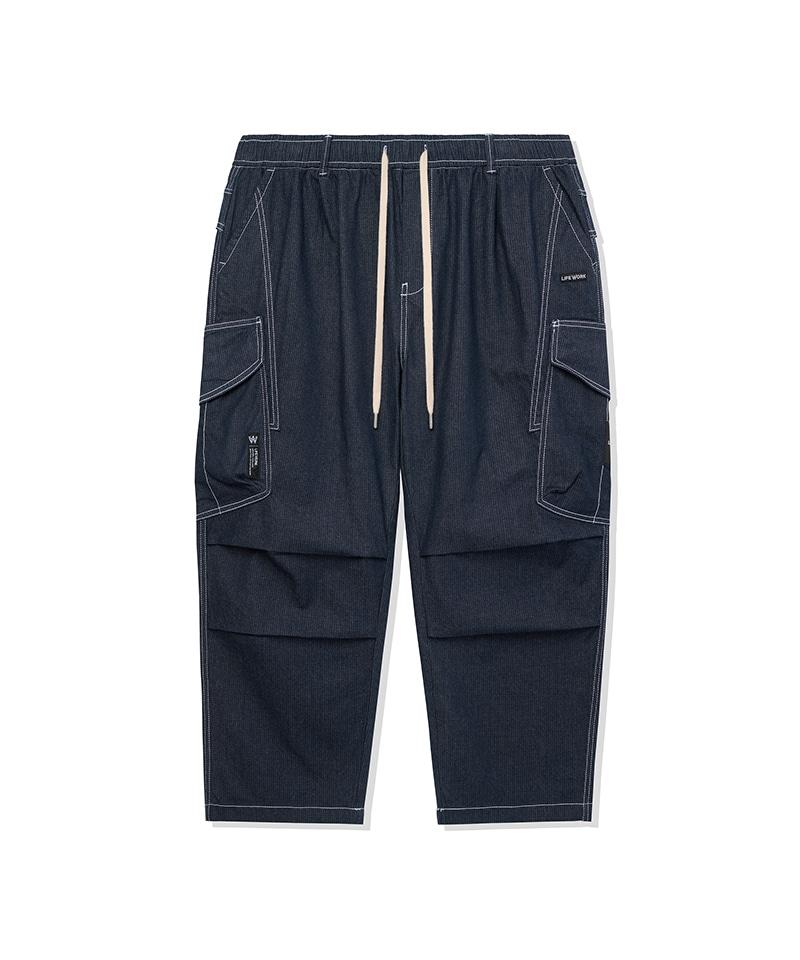 LIFEWORK L4 Balloon Jersey Denim Cargo Pants