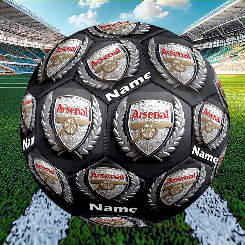 Custom Name Personalized Football team-A Print Size 5 Soccer Ball Training & Match Football, for Team, Kicking, Gift for Football Enthusiasts