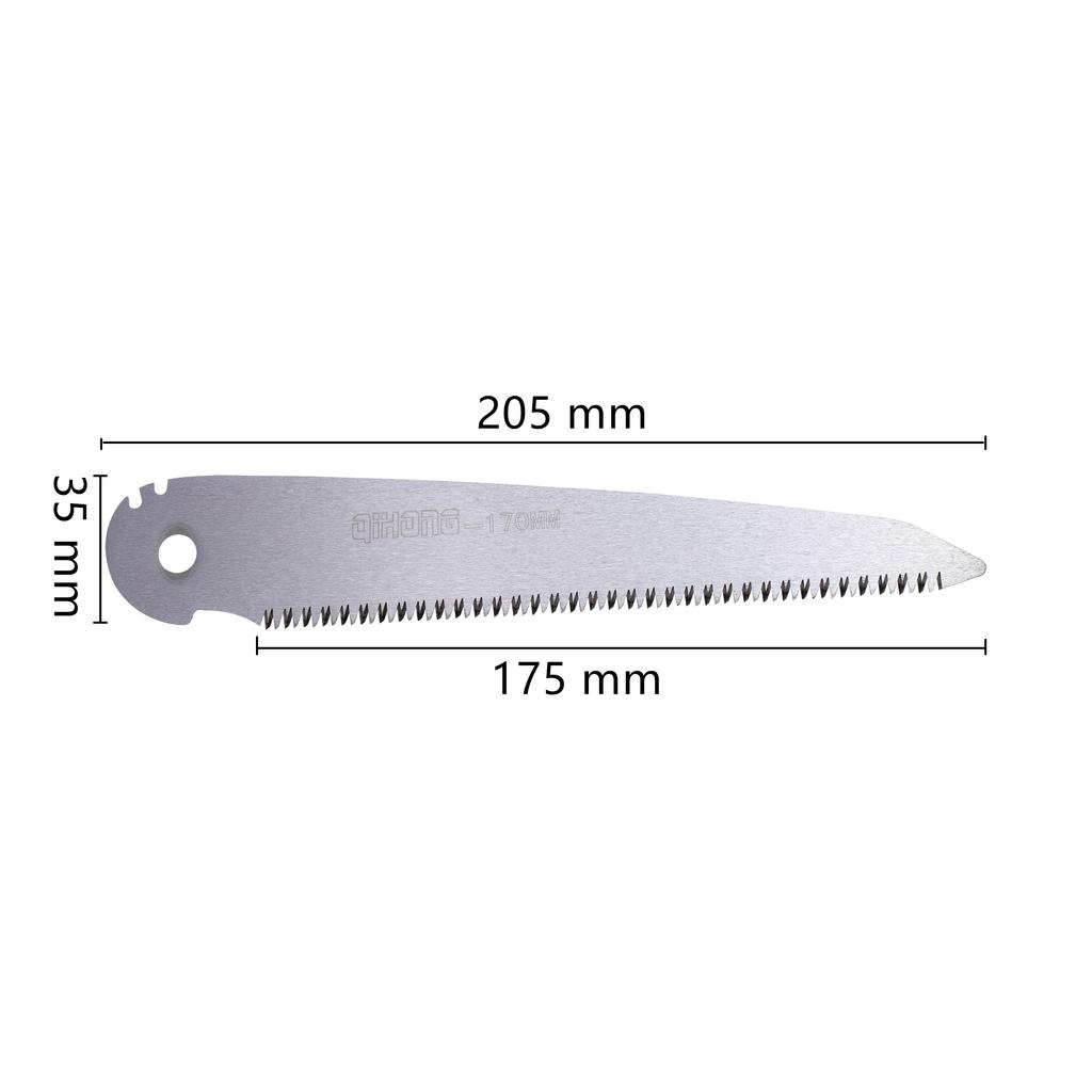 Portable Folding Saw Wood Handle Branch Pruning Hand Saw Arc Blade Hand Saw Gardening Woodworking Logging Tools