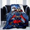 1pc Goofy Printing Blanket Soft, All Season Throw for Living Room, Bedroom,Personalized Gift with Adorable Cartoon Design