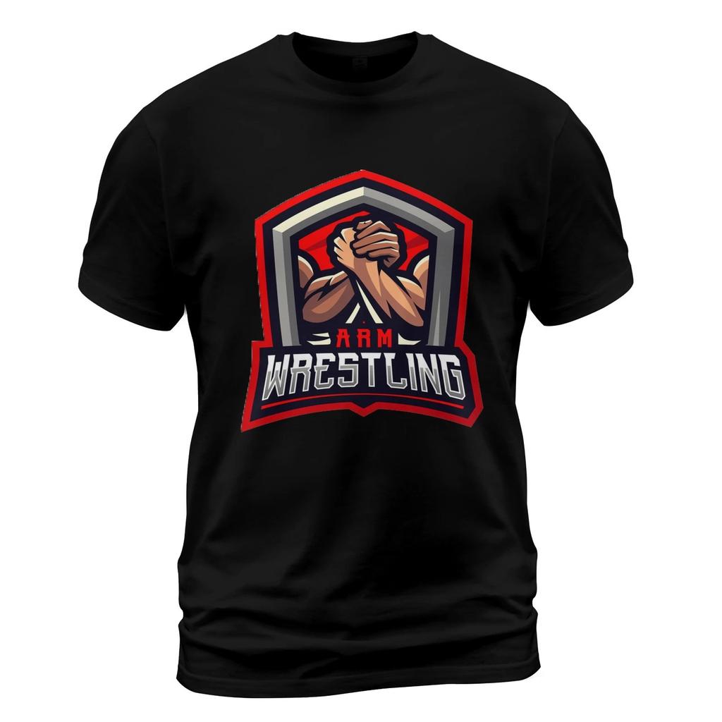 Arm Westling T-Shirt Funny Size S-5XL Made In USA