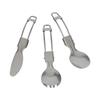 OEING 304 Stainless Steel Foldable Camping Spoons