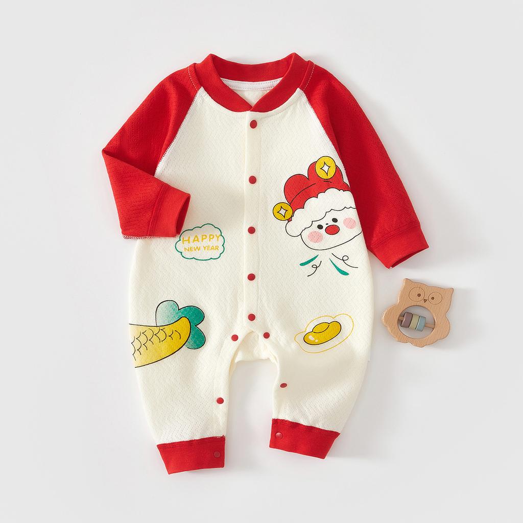 Baby-Mädchen-Strampler, Süßes Langarm-Baby-Einteiler-Outfit, Frühling Herbst Neugeborenen Krabbel-Strampler für Draußen