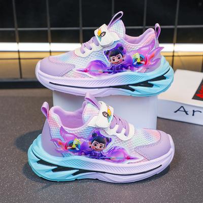 Nezha Children's Sports Shoes, New Summer Model, Breathable Mesh, Versatile, Suitable for Young Boys and Elementary School Students
