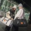 Couple Style Fashion Trend Large Capacity Travel Bag Dry Wet Separation Belt Shoe Storage Style Fitness Bag Can Be Used To Cover Pull Rod