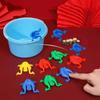5/10/20PCS Jumping Frog Toys Candy Color Classic Children Kids Funny Party Contest Games for Girls Boys Gift Creative Fidget Toy