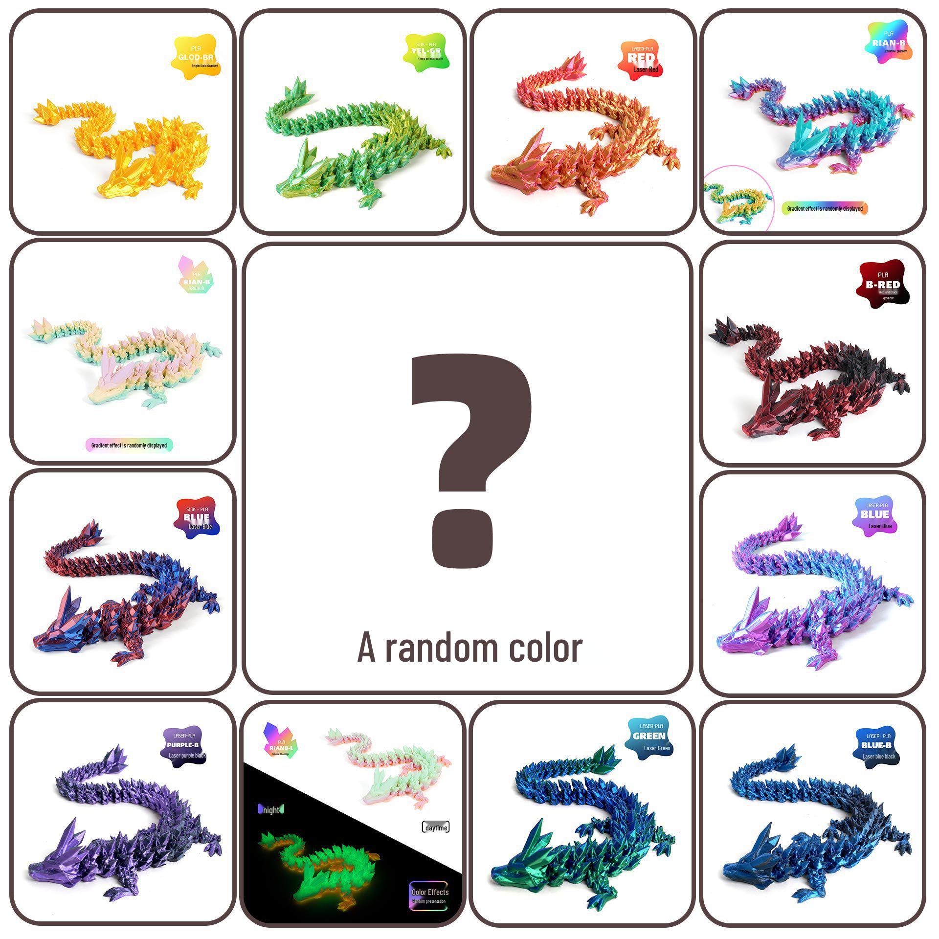 

Набор красочных украшений в виде яиц дракона, напечатанных на 3D-принтере - Креативный подарок в виде фигурки дракона и модная игрушка-украшение