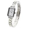 CASIO Casio Standard Cheap Casio Watch for Women, Brass Metal, Silver/White, LTP-V009D-7E [Parallel Import]